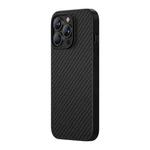 For iPhone 13 Pro Max Benks Magsafe Magnetic Carbon Fiber Kevlar TPU Phone Case(Black)