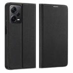 For Xiaomi Redmi Note 12 Pro+ 5G DUX DUCIS Skin X2 Series Horizontal Flip Leather Phone Case(Black)