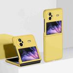 For vivo X Flip Skin Feel PC Phone Case(Yellow)