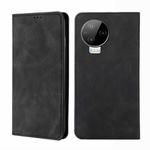 For Infinix Note 12 Pro 4G/Note 12 2023 Skin Feel Magnetic Horizontal Flip Leather Phone Case(Black)
