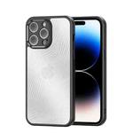 For iPhone 14 Pro DUX DUCIS Aimo Series  Frosted Feel Phone Case(Black)