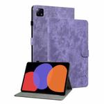 For Xiaomi Pad 6 / Pad 6 Pro Tiger Pattern Flip Leather Tablet Case(Purple)