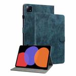 For Xiaomi Pad 6 / Pad 6 Pro Tiger Pattern Flip Leather Tablet Case(Dark Blue)