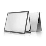 For MacBook Pro 13.3 inch 2022 / 2020 WIWU Haya Shield TPU Frame + PC Laptop Case(Grey)