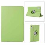 For Lenovo Tab M9 360 Degree Rotation Litchi Texture Tablet Leather Case with Holder(Green)