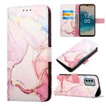 For Nokia G22 PT003 Marble Pattern Flip Leather Phone Case(LS005)
