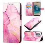 For Nokia G22 PT003 Marble Pattern Flip Leather Phone Case(LS001)