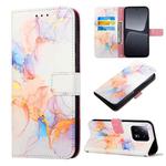For Xiaomi 13 PT003 Marble Pattern Flip Leather Phone Case(LS004)