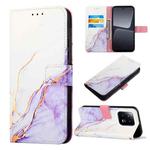 For Xiaomi 13 Pro PT003 Marble Pattern Flip Leather Phone Case(LS006)