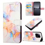 For Xiaomi 13 Pro PT003 Marble Pattern Flip Leather Phone Case(LS004)