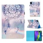 For iPad Pro 11 (2020) Colored Drawing Horizontal Flip Leather Tablet Case, with Sleep / Wake-up Function & Holder & Card Slo & Wallet(Fantasy Wind Chimes)