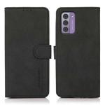 For Nokia G42 KHAZNEH Matte Texture Leather Phone Case(Black)