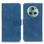For Honor Magic5 Pro KHAZNEH Retro Texture Flip Leather Phone Case(Blue)