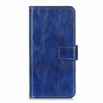 For Honor Magic5 Retro Crazy Horse Texture Flip Leather Phone Case(Blue)