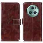 For Honor Magic5 Pro Retro Crazy Horse Texture Flip Leather Phone Case(Brown)