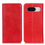 For Google Pixel 8 Magnetic Crazy Horse Texture Leather Phone Case(Red)