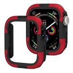 For Apple Watch Series SE 2&6&SE&5&4 40mm Armor Frame Watch Case(Red)
