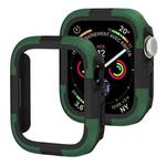 For Apple Watch Series SE 2&6&SE&5&4 40mm Armor Frame Watch Case(Green)