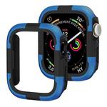 For Apple Watch Series 8 & 7 45mm Armor Frame Watch Case(Blue)