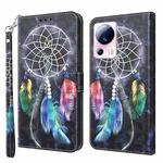 For Xiaomi 13 Lite 3D Painted Pattern Leather Phone Case(Colorful Dreamcatcher)