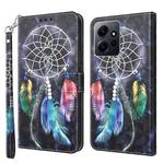 For Xiaomi Redmi Note 12 4G Global 3D Painted Pattern Leather Phone Case(Colorful Dreamcatcher)