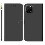 For Huawei nova Y61 / Enjoy 50z Imitated Mirror Surface Leather Phone Case(Black)