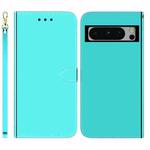 For Google Pixel 8 Pro Imitated Mirror Surface Leather Phone Case(Mint Green)