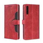 For Rakuten Big Skin Feel Magnetic Buckle Leather Phone Case(Red)