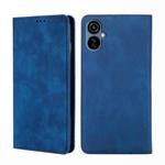 For Tecno Camon 19 Neo Skin Feel Magnetic Horizontal Flip Leather Phone Case(Blue)