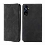 For Tecno Pova Neo 2 Skin Feel Magnetic Horizontal Flip Leather Phone Case(Black)