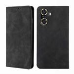 For Huawei Enjoy 60 Skin Feel Magnetic Horizontal Flip Leather Phone Case(Black)