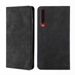 For Rakuten Big Skin Feel Magnetic Horizontal Flip Leather Phone Case(Black)