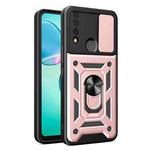For TCL 30 XE 5G Sliding Camera Cover Design TPU + PC Phone Case(Rose Gold)