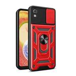 For TCL 30 Z Sliding Camera Cover Design TPU + PC Phone Case(Red)