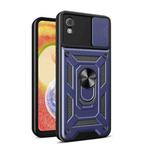 For TCL 30 Z Sliding Camera Cover Design TPU + PC Phone Case(Blue)