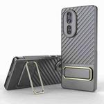 For Honor 80 5G Wavy Textured Phone Case (Grey)