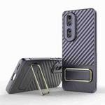 For Honor 80 Pro 5G Wavy Textured Phone Case (Purple)