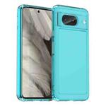 For Google Pixel 8 Candy Series TPU Phone Case(Transparent Blue)