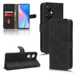 For Huawei Maimang 20 Skin Feel Magnetic Flip Leather Phone Case(Black)