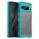 For Google Pixel 8 Pro Colorful Series Acrylic + TPU Phone Case(Transparent Blue)