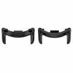 For Xiaomi Mi Band 8 1 Pair Stainless steel Metal Watch Band Connector(Black)