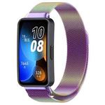 For Huawei Band 8 Milanese Metal Watch Band(Colorful)