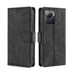 For Infinix Note 12 VIP Skin Feel Crocodile Magnetic Clasp Leather Phone Case(Black)