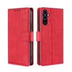 For Tecno Pova Neo 2 Skin Feel Crocodile Magnetic Clasp Leather Phone Case(Red)