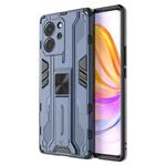 For Honor 80 SE 5G Supersonic PC + TPU Shock-proof Protective Phone Case with Holder(Blue)