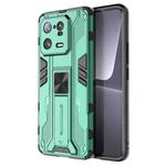 For Xiaomi 13 Pro 5G Supersonic PC + TPU Shock-proof Protective Phone Case with Holder(Green)