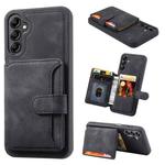 For Samsung Galaxy S23 FE 5G Skin Feel Dream RFID Anti-theft PU Card Bag Phone Case(Black)