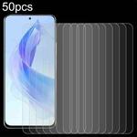For Honor X50i 50pcs 0.26mm 9H 2.5D Tempered Glass Film