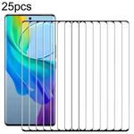 For vivo Y78+ 25pcs 3D Curved Edge Full Screen Tempered Glass Film