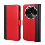 For OPPO Find X6 Pro 5G Ostrich Texture Flip Leather Phone Case(Red)